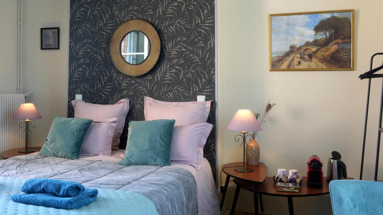 Bed and Breakfast Honfleur, Entre Terre & Estuaire La Rivière-Saint-Sauveur Zimmer foto